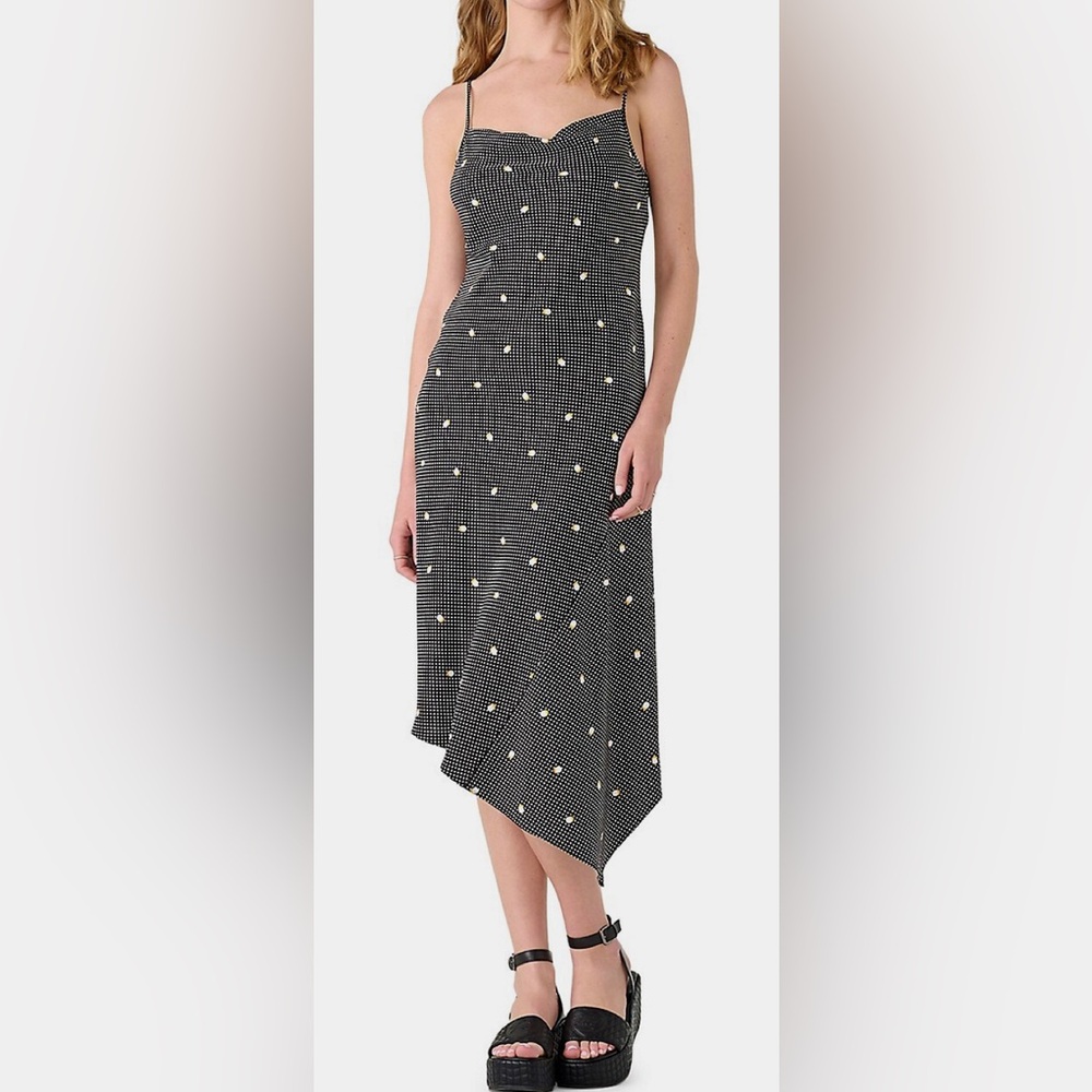 Karl Lagerfeld Paris Printed Slip Dress, sz 0